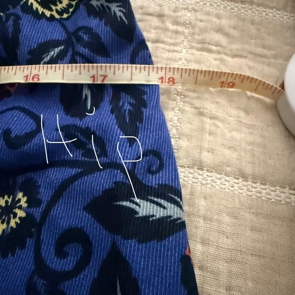 Cartonnier Blue and Yellow Patterned Jumpsuit - Picture 8 of 10